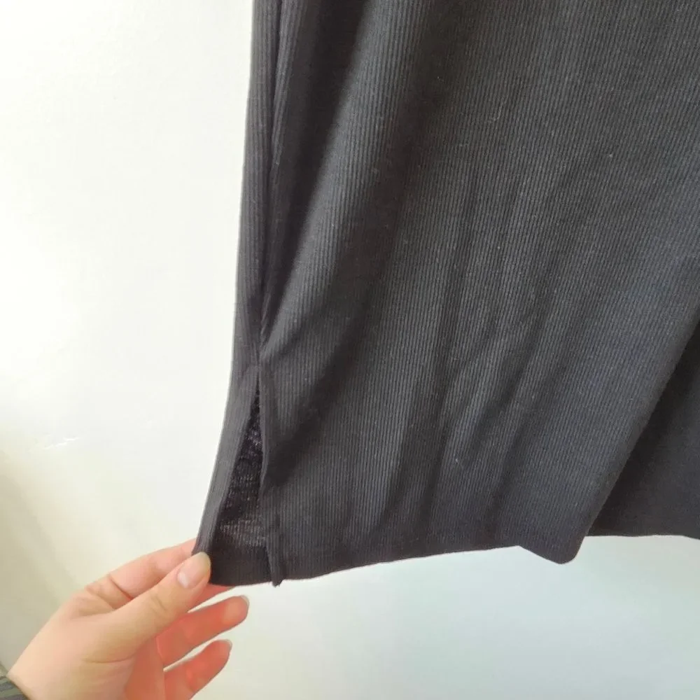 SHEIN black ribbed